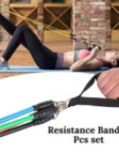 11 Pcs Resistance Band Set For Men & Women